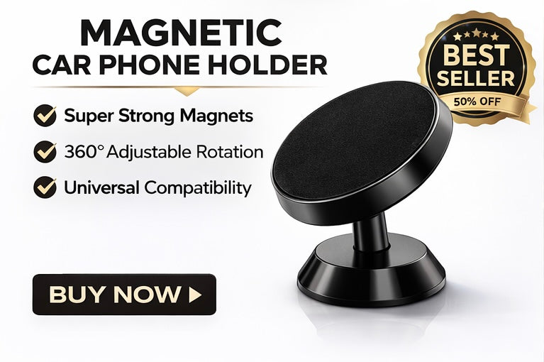 Magnetic Car Holder Pro (MagSafe Compatible)