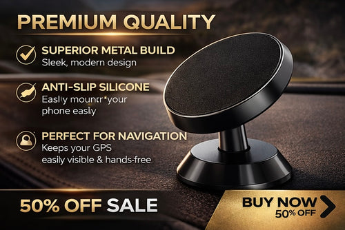 Magnetic Car Holder Pro (MagSafe Compatible)